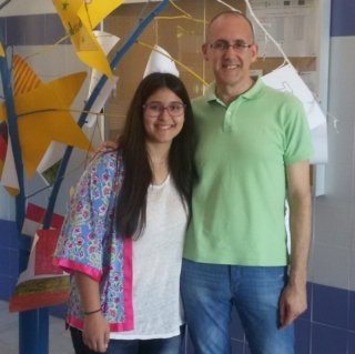 Carlota Otones y Raúl Aguado