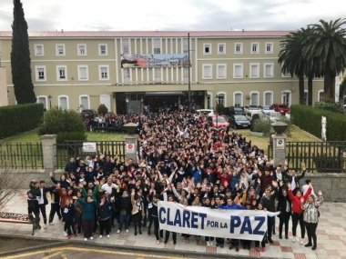 día de la paz en el Claret