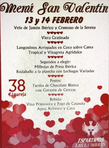 Espartanos San Valentín
