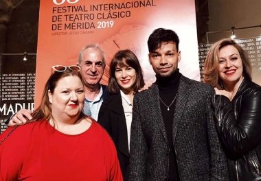 juan carlos parejo y el reparto de la corte del faraón