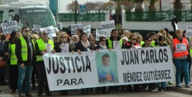 manifestación por juan carlos méndez