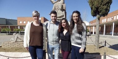 Alumnos del IES Pedro de Valdivia