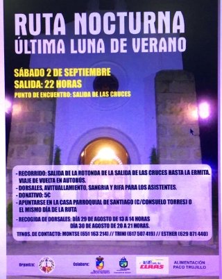 ruta nocturna Don Benito