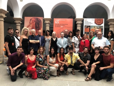 presentación de la corte del faraón