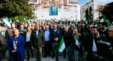 tren digno protesta madrid