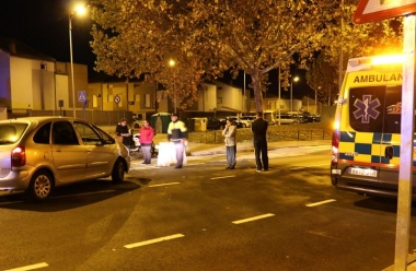 accidente calle manzanedo