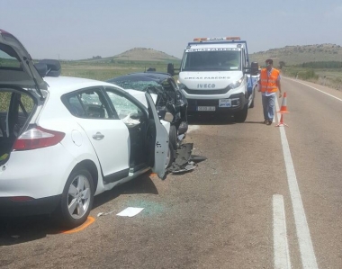 accidente entre Medellín y Santa Amalia