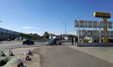rotonda en la que ha ocurrido el atropello