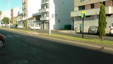 atropello en calle Ayala