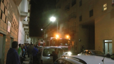 incendio zona de San Marcos, en Don Benito