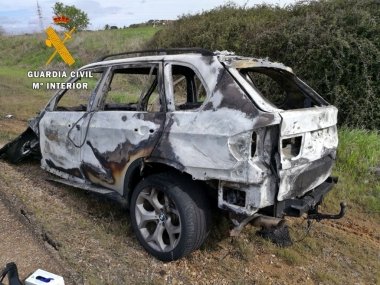 coche calcinado