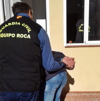 detenido por la guardia civil