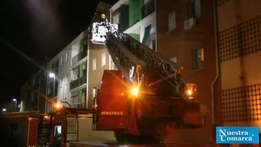 incendio en calle matachel