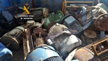 motores robados en Sacyr Villanueva