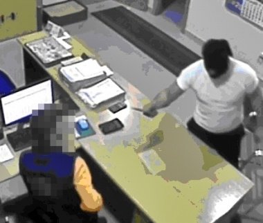 Imágenes de la cámara de seguridad