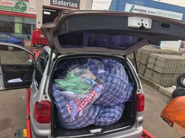 ropa recuperada en Villanueva