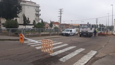 rotura vial Don Benito