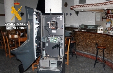 robo en un bar