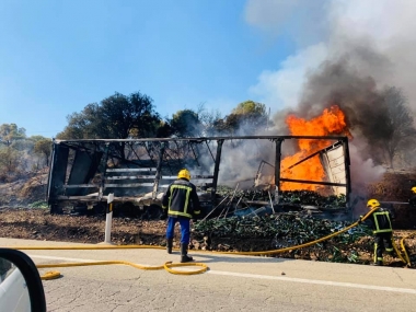 nacional 430 incendio