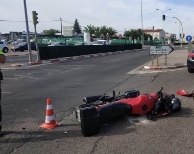 moto accidente don benito