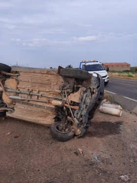 accidente mengabril