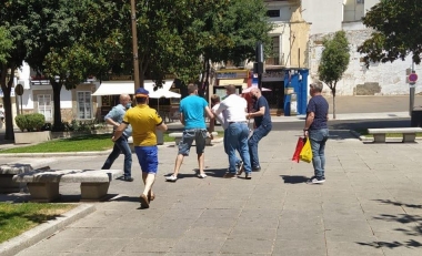 agresion a vox en Don Benito