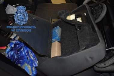 cocaína oculta