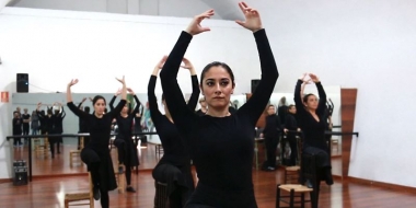 ensayos del ballet de Extremadura