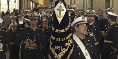 Banda del Nazareno en Sevilla