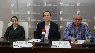 presentación de la competición de karate