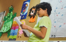 alumno del colegio santiago de villanueva