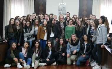 alumnos de Nimes en Villanueva