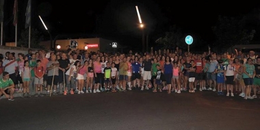 Participantes en la ruta