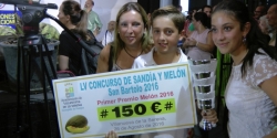pablo reja ganador melón en Villanueva