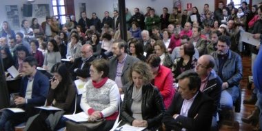 asistentes a la presentación de Adevag