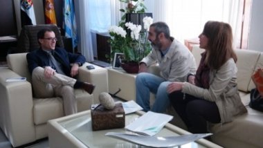 Reunión alcalde y milleros