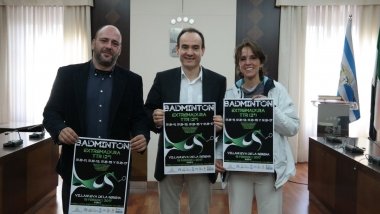 badminton, torneo de febrero
