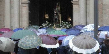 la borriquita no pudo salir en Villanueva