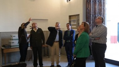 visita a la capilla del Santo Sepulcro