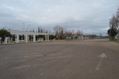 zona para autocaravanas en Villanueva