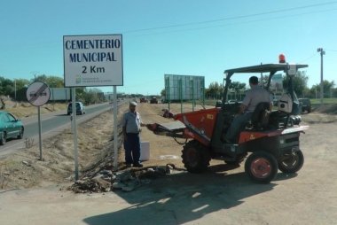 camino del cementerio de villanueva
