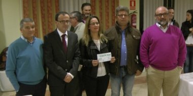 entrega de la cesta del millón