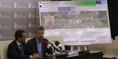 presentación de la obra de la carretera de Guadalupe