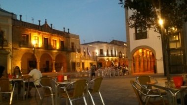 plaza de España de Villanueva de la Serena