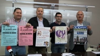 presentación de las fiestas de la Santa Cruz