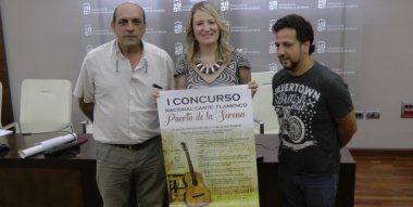 presentación del concurso flamenco de Villanueva