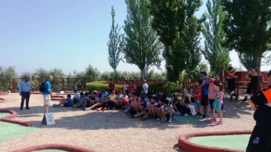 escolares en Quinto Coto