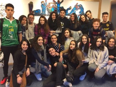 alumnos de villanueva en suecia