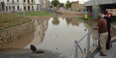 daños del agua en el Corazón de Jesús de Villanueva