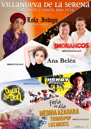actuaciones Santiaguito 2019
